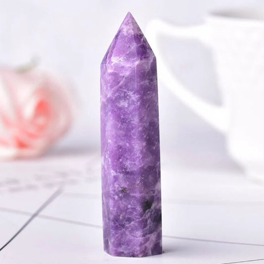 ~ Lepidolite Terminated Point ~
