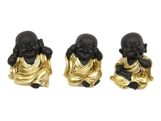 ~Wise Baby Buddhas See, Hear & Speak No Evil~